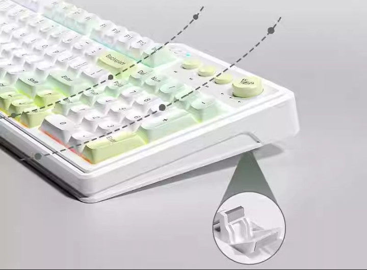 Kabellose RGB Gaming-Tastatur Karnz