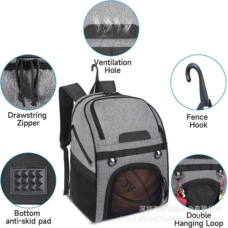 Multi-Compartment Sport-Rucksack mit Schuhfach Karnz