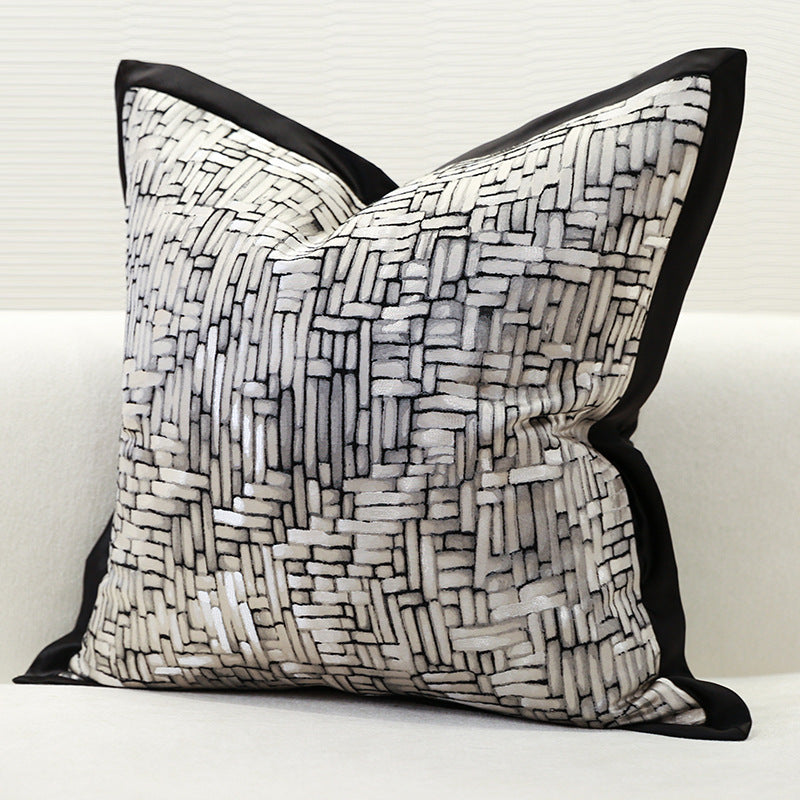 Moderne geometrische Muster Kissenbezug
