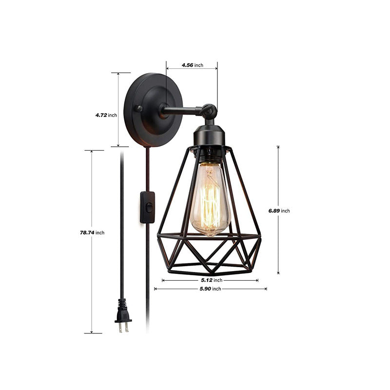 Industrielle Stil Wandlampe