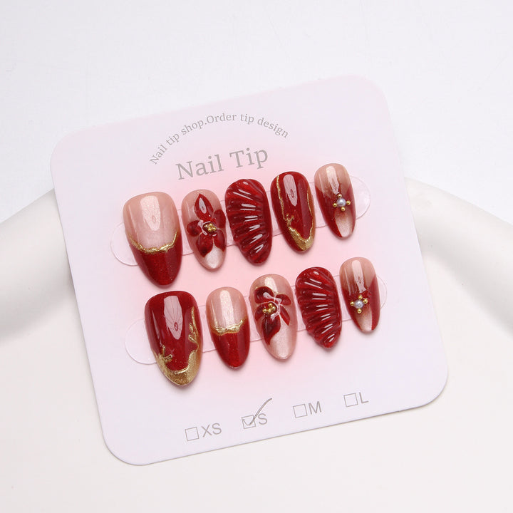 Elegante Press-On-Nagelspitzen Karnz
