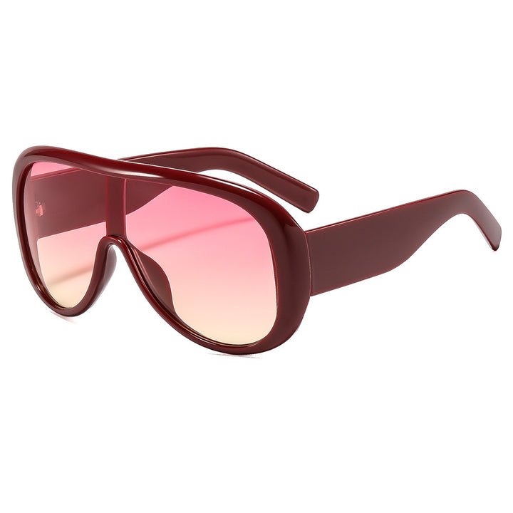 Sportliche Schutzschild-Sonnenbrille Karnz