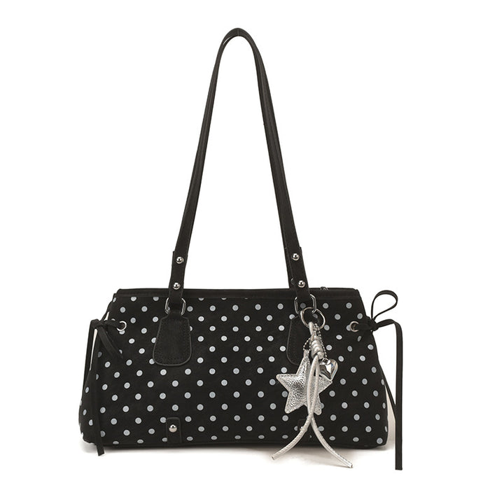 Trendige Punktemuster-Handtasche Karnz
