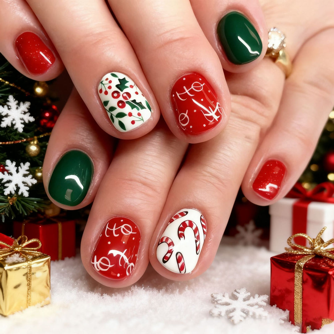 Festliches Holiday-Nagelkunst-Set Karnz 1789914870