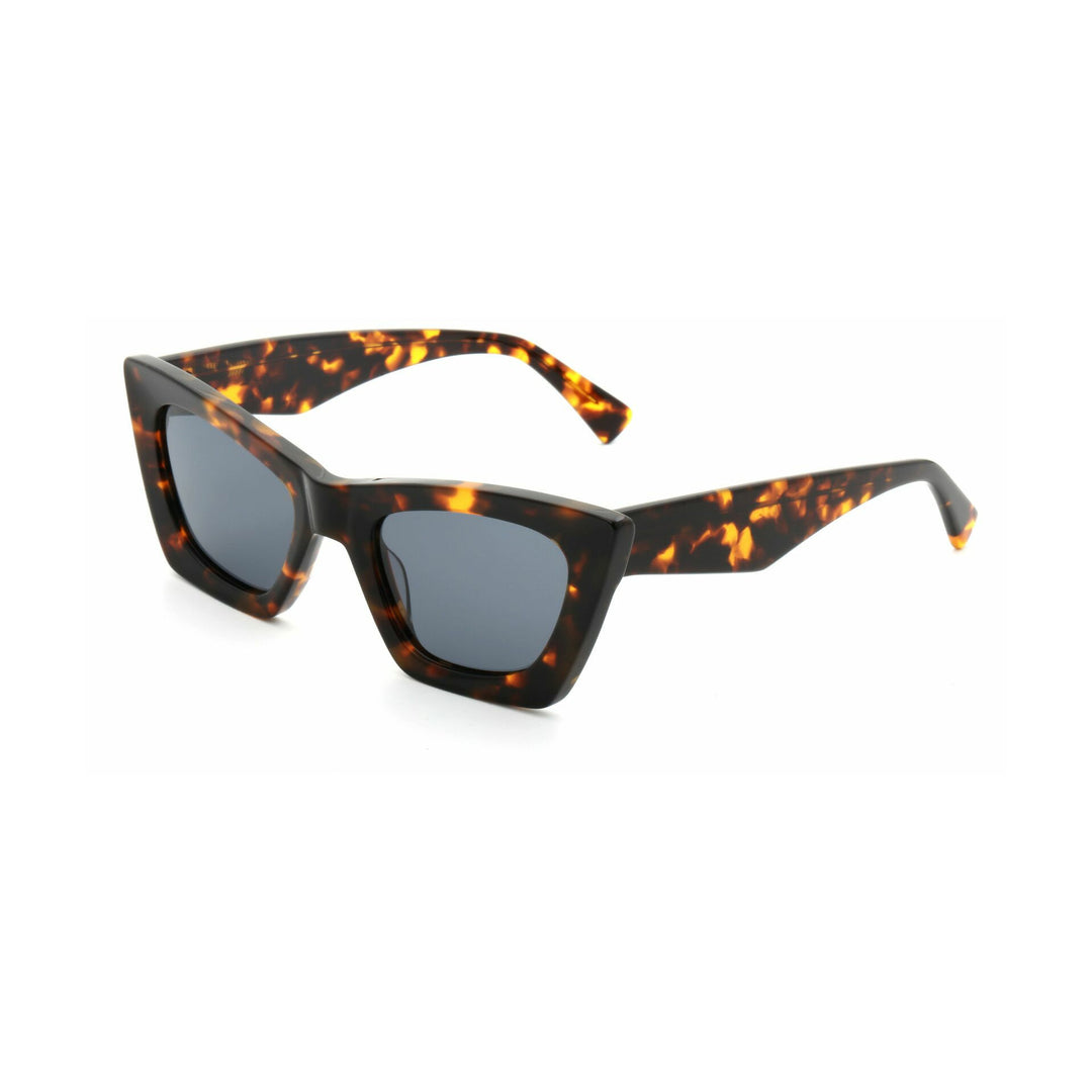 Damen moderne Cat-Eye Sonnenbrille mit polarisierenden Gläsern und luxuriösem Rahmen Karnz