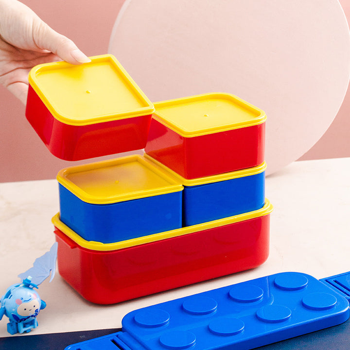 Kreative Lego-inspirierte Brotdose