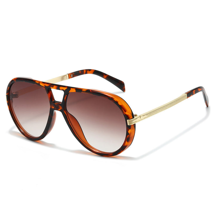 Oversized Fliegerstil Sonnenbrille Karnz