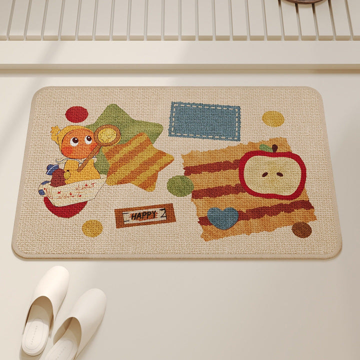 Patchwork Katzen-Themen Teppich