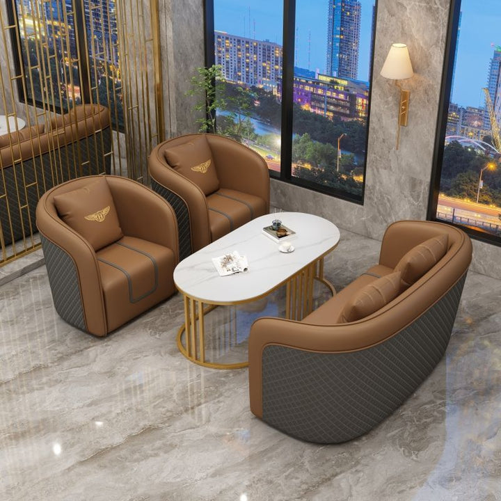 Luxuriöse Polster-Sofa-Set Karnz