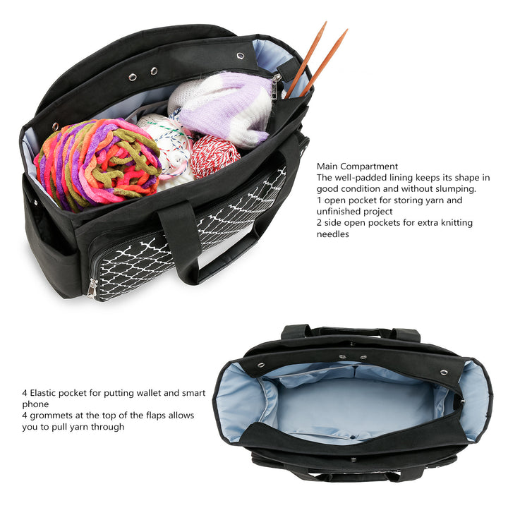Elegante Multifunktions-Arbeits- und Reisetasche Karnz