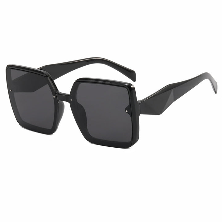 Damen oversized quadratische Sonnenbrille Karnz