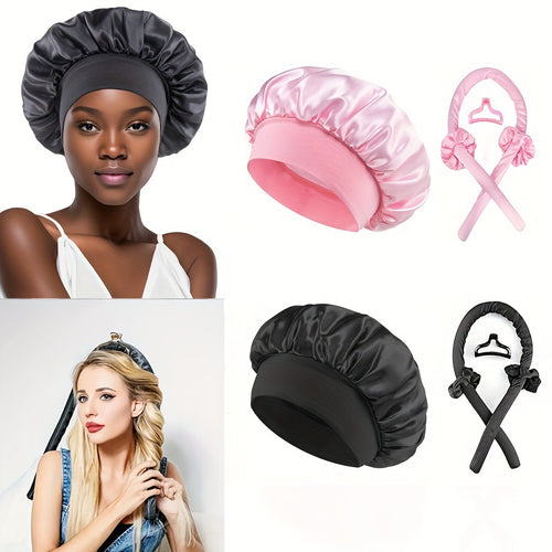 Satin-Haar-Wickel-Set