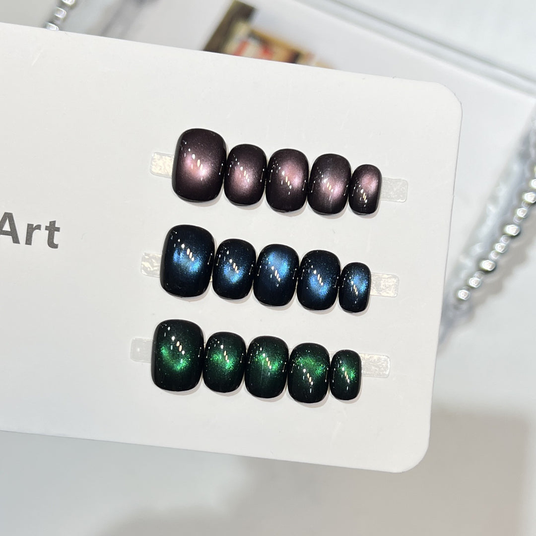 Galaxy-Effekt Press-On Nagelset Karnz