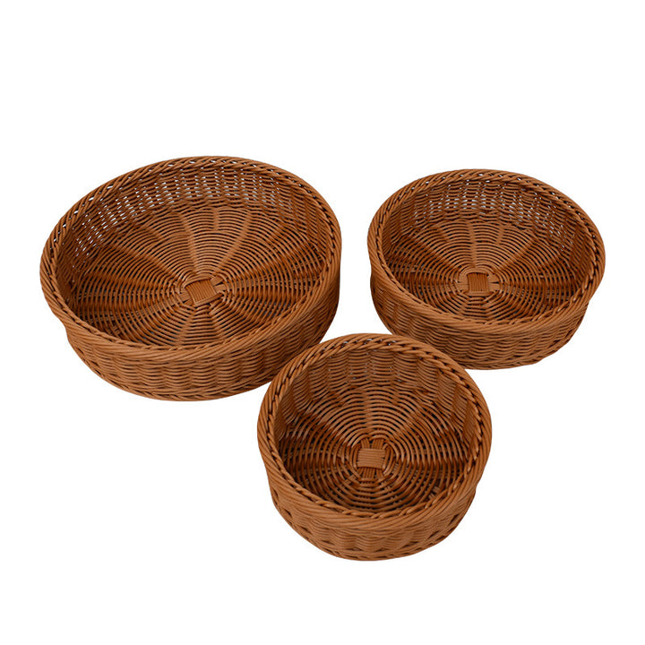Artisan Woven Bread Serving Set Karnz