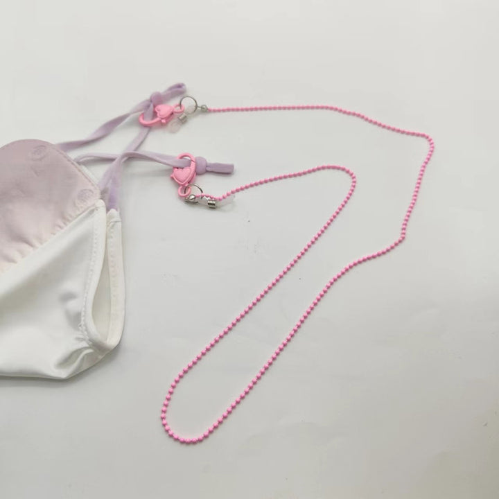Modische Brillenkette mit Herzanhänger Karnz