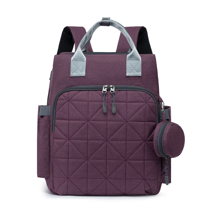 Multi-Taschen Stepp-Rucksack Karnz