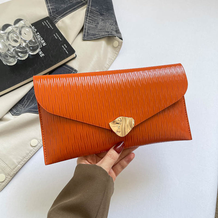 WoElegant Glänzende Abend-Clutch Karnz