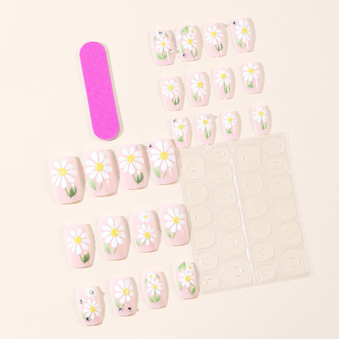 Blumen Design Gel Nagelkunst Set Karnz