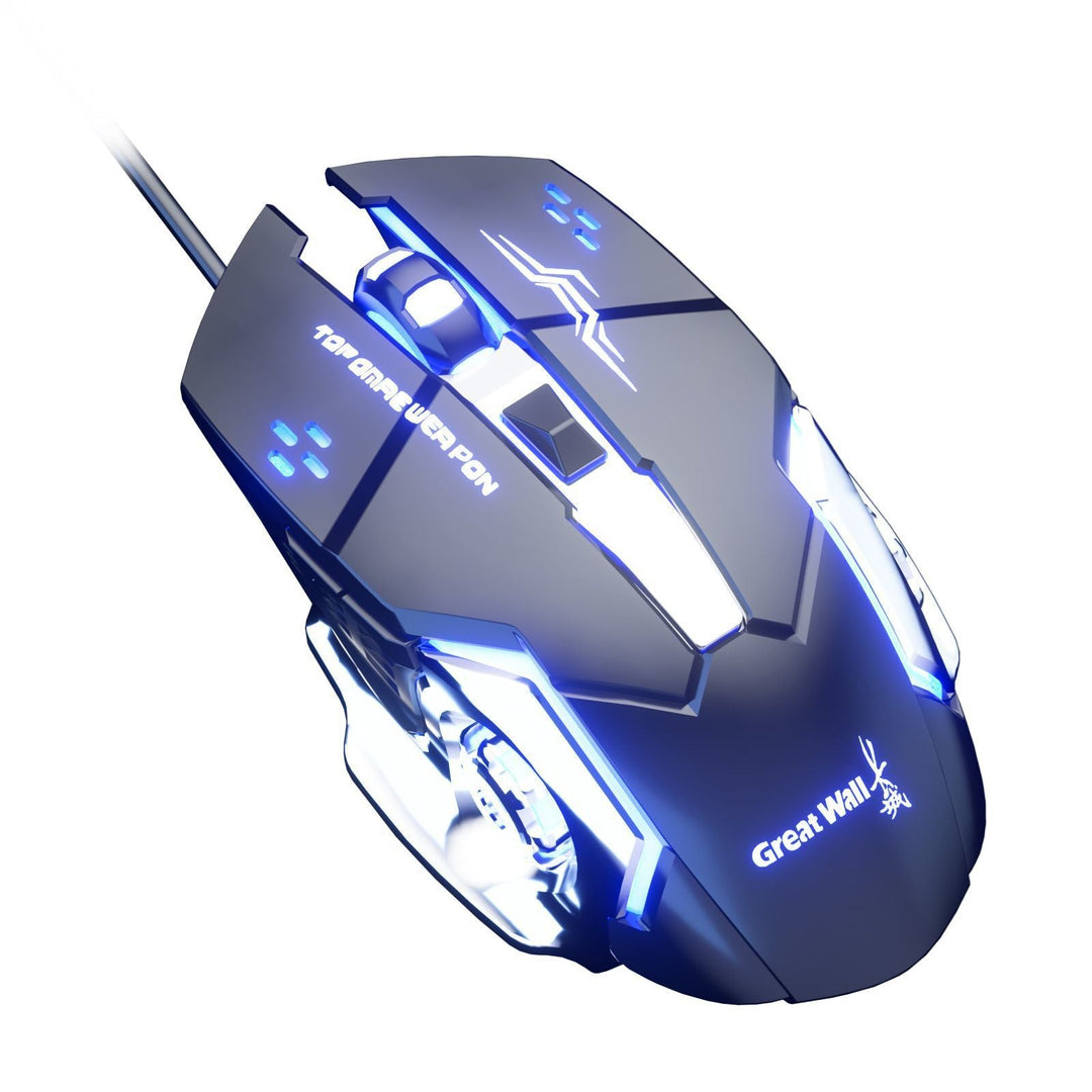 Hochpräzise kabelgebundene Gaming-Maus mit einstellbarem DPI Karnz