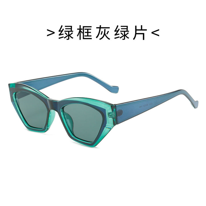 Damen Cat-Eye Sonnenbrille mit UV-Schutz Karnz