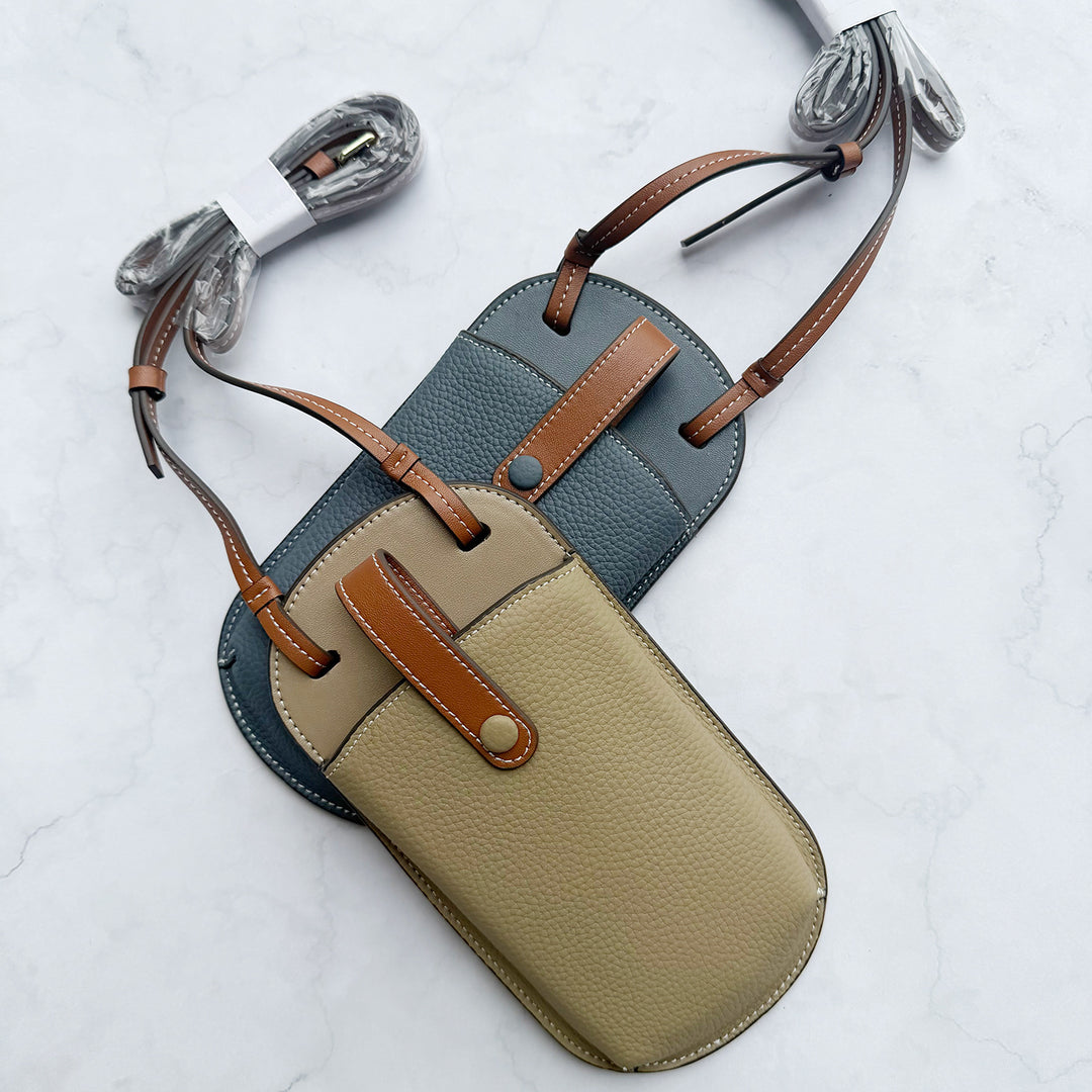 Leder Crossbody Smartphone Tasche Karnz