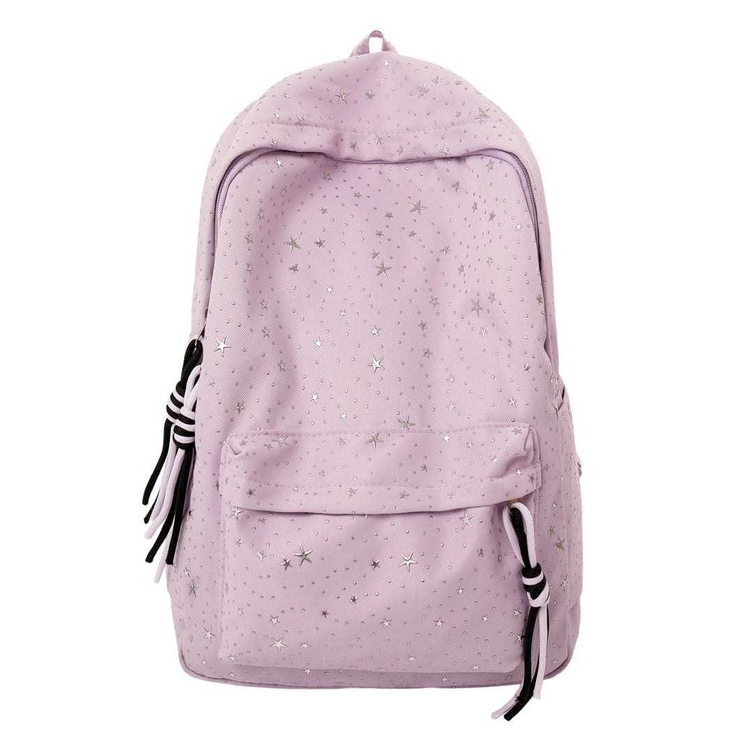 Stern-Bestickter Leichter Rucksack Karnz