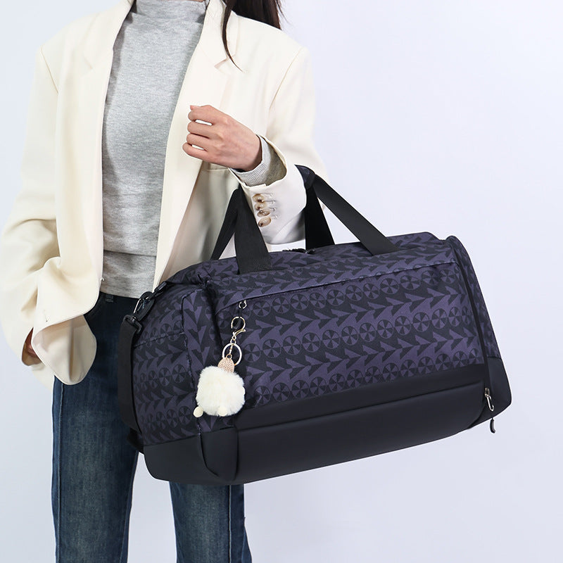 Stylische gemusterte Wochenend-Duffel-Tasche Karnz