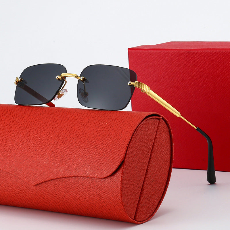 Damen modische Brille mit quadratischem Rahmen Karnz
