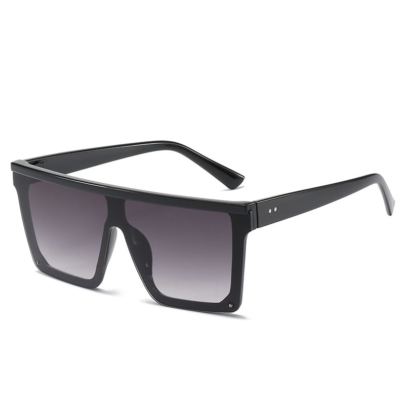Damen modische visuelle Sonnenbrille mit breitem Rahmen Karnz
