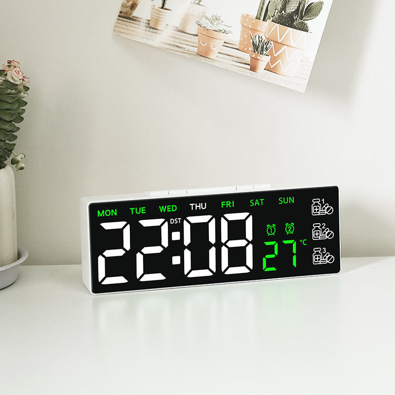 Digitaler Multifunktionswecker mit Wetterstation und Alarmfunktionen Karnz