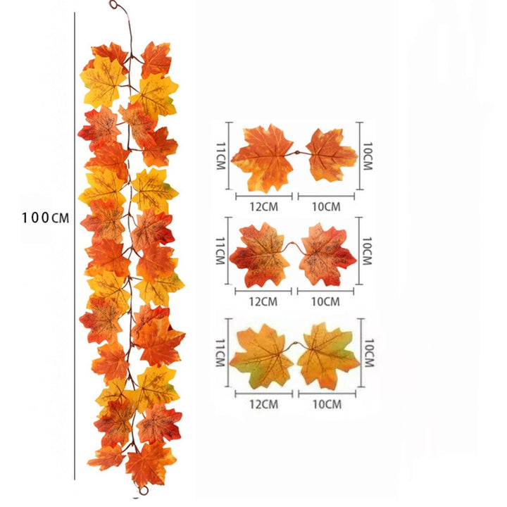 Dekorative Faux Herbstblätter