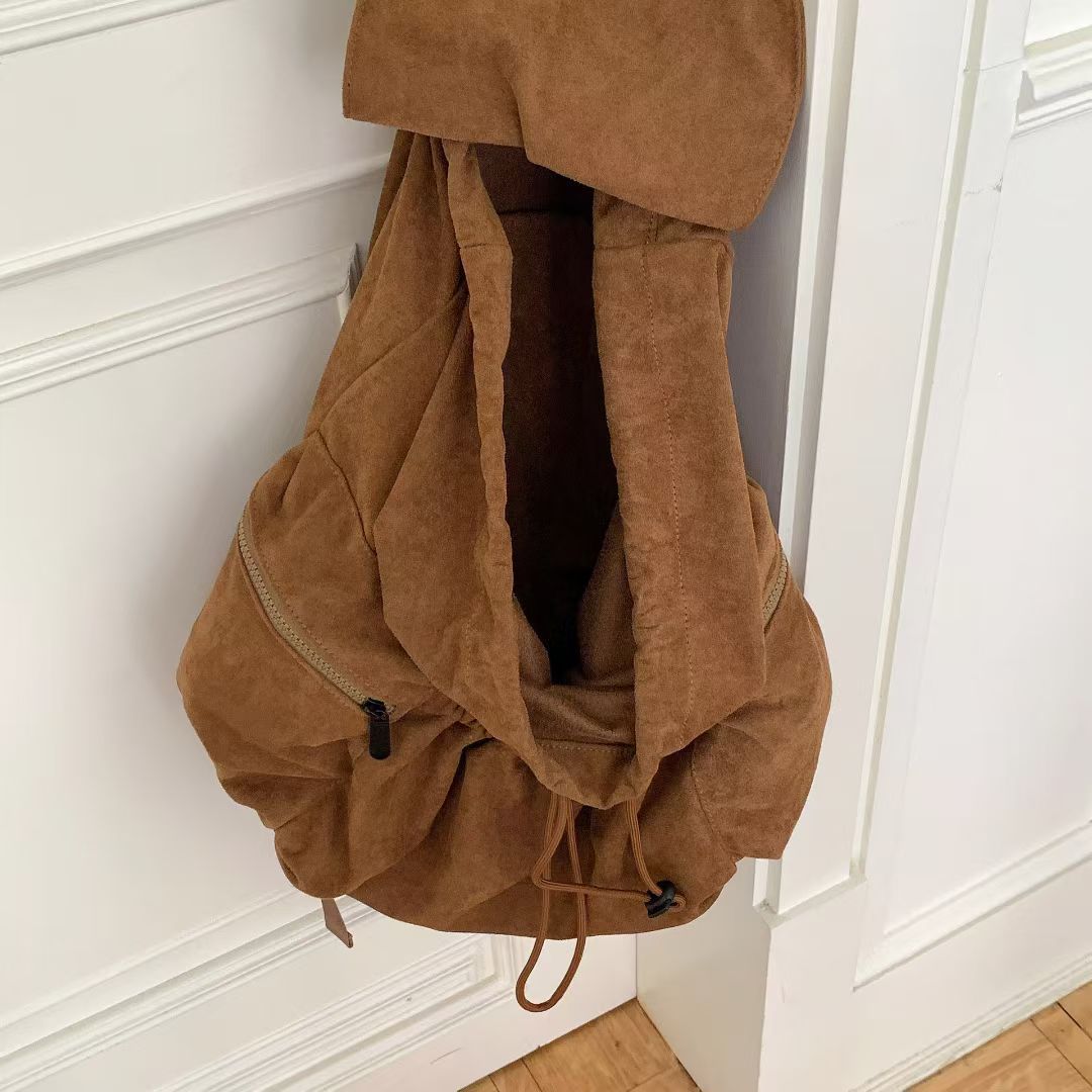 Lässiger Kordelzug-Rucksack