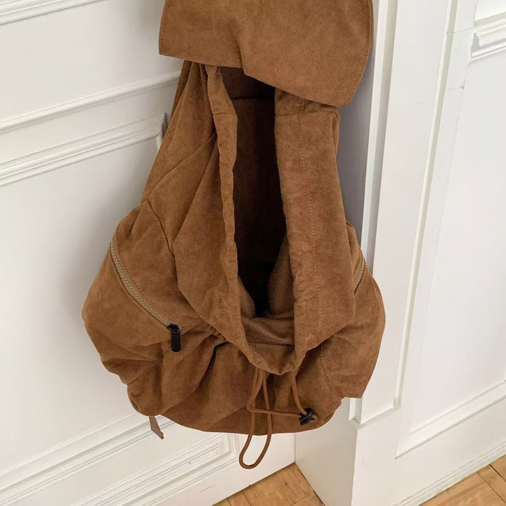 Lässiger Kordelzug-Rucksack
