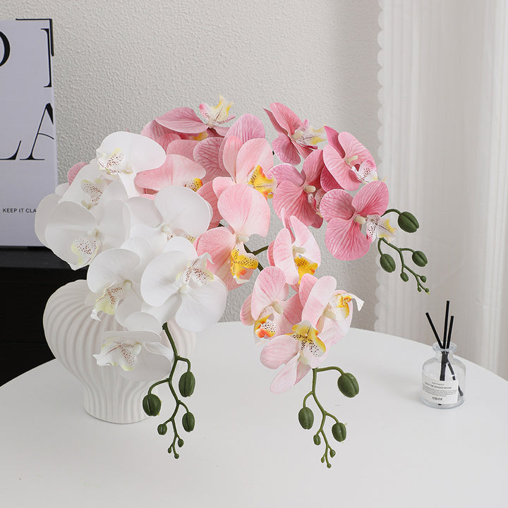 Künstlicher Orchideenstrauß mit eleganten Blüten Karnz