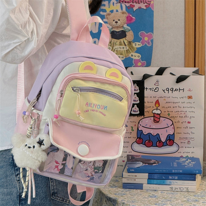 Niedlicher Cartoon-Charakter Rucksack Karnz