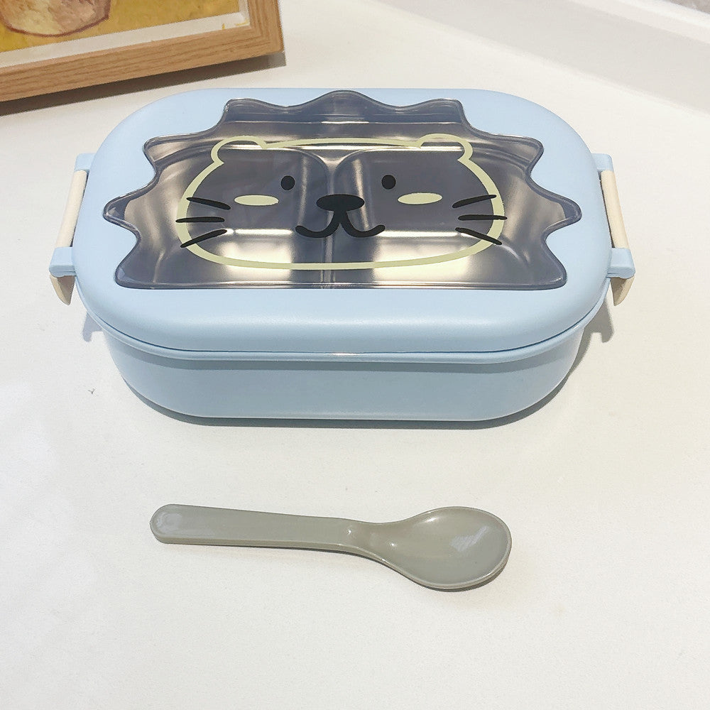 Verspielte Tier-Themen Mittagessen Bento Box