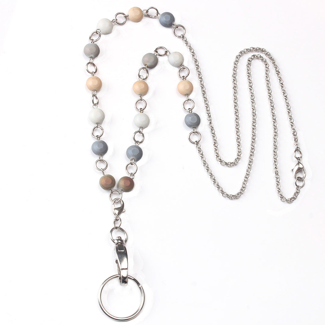 Perlen Schlüsselanhänger Lanyard Halter Karnz