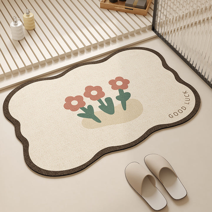 Verspielte tierische Absorptionsmatte Karnz