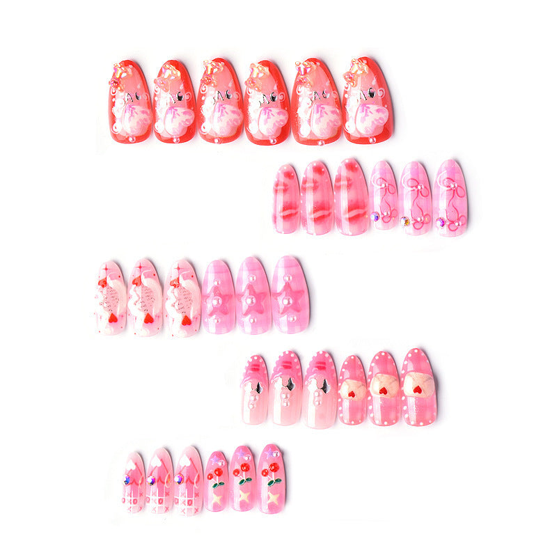 Künstliche Nail Art Nägel Karnz