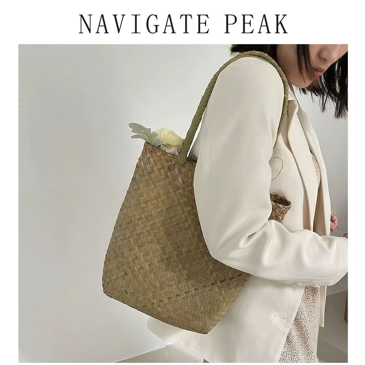 Damen Handgefertigte Alltagsmarkt Tasche Karnz