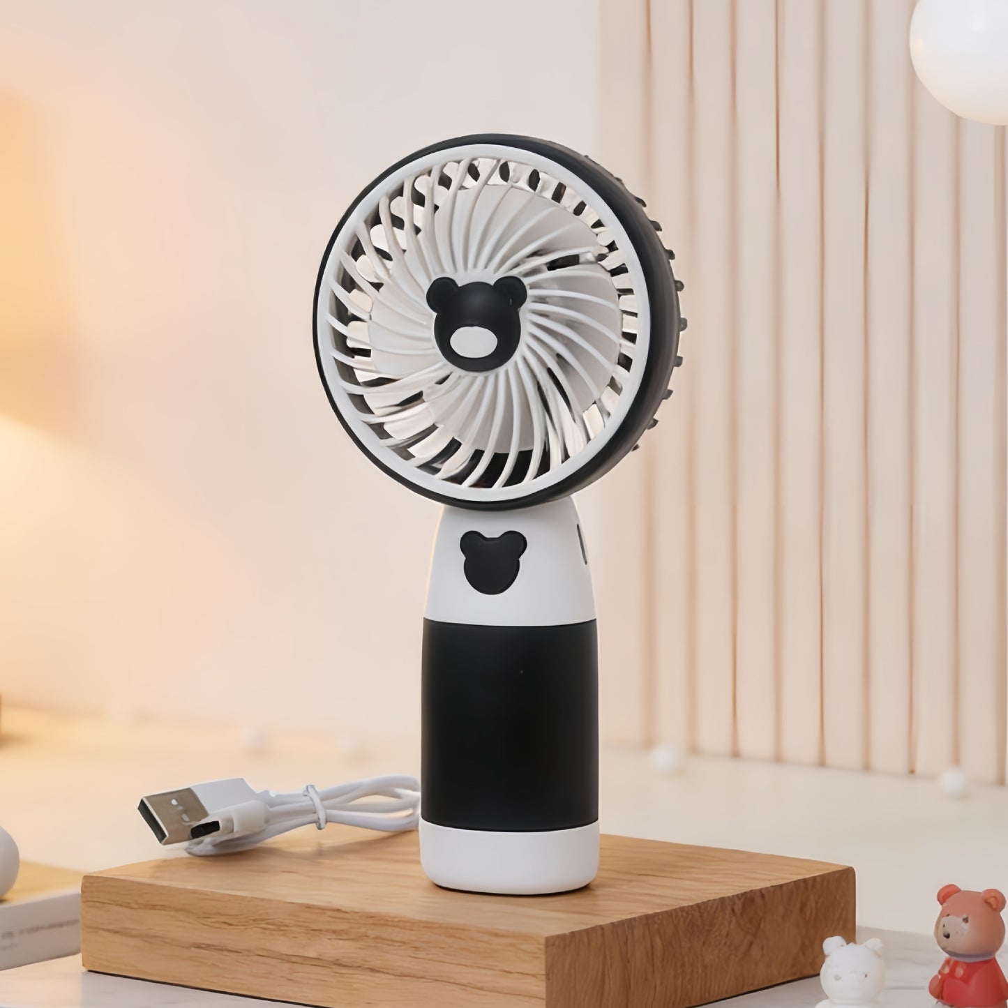 Damen tragbarer Handventilator mit freudigem Tierdesign Karnz