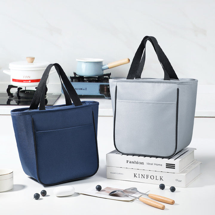 Stylische isolierte Lunch-Tasche