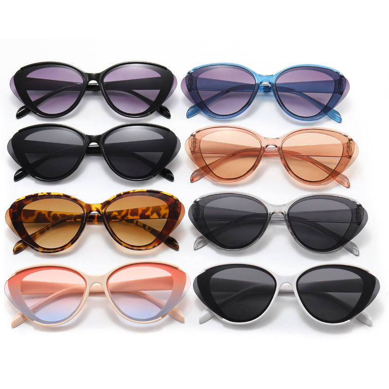 Damen Oversized Sonnenbrille mit Farbverlauf Karnz
