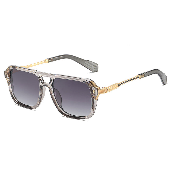 Bold Geometrischer Rahmen Sonnenbrille Karnz