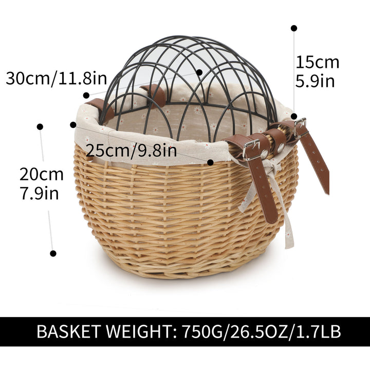 Woven Pet Carrier Basket Karnz