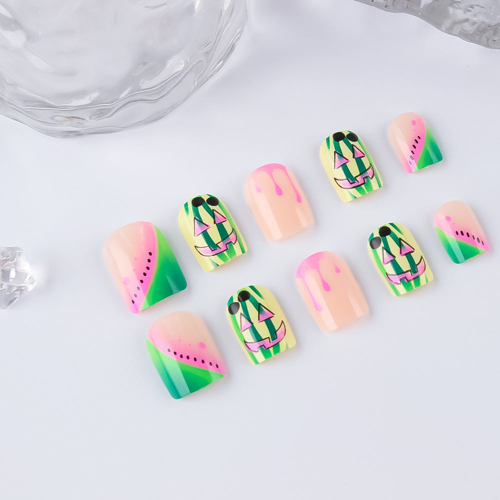 Halloween-Themen Nageldesign Set Karnz