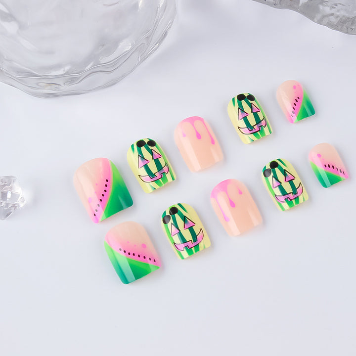 Halloween-Themen Nageldesign Set Karnz