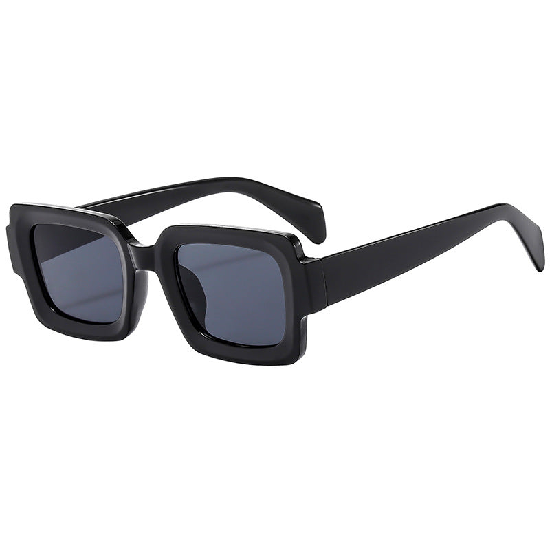Damen Modische rechteckige Sonnenbrille mit eleganter Rahmendesign Karnz