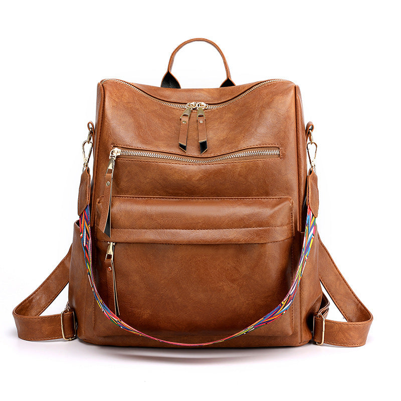 Chic Leder Rucksack Karnz