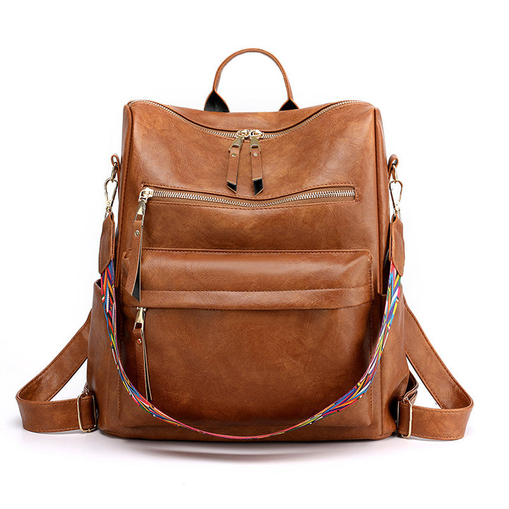 Chic Leder Rucksack Karnz